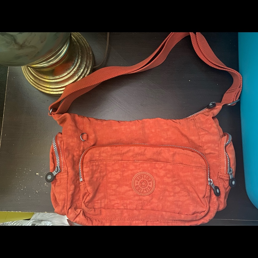 Kipling Jeel Multi Pocket Handbag Purse